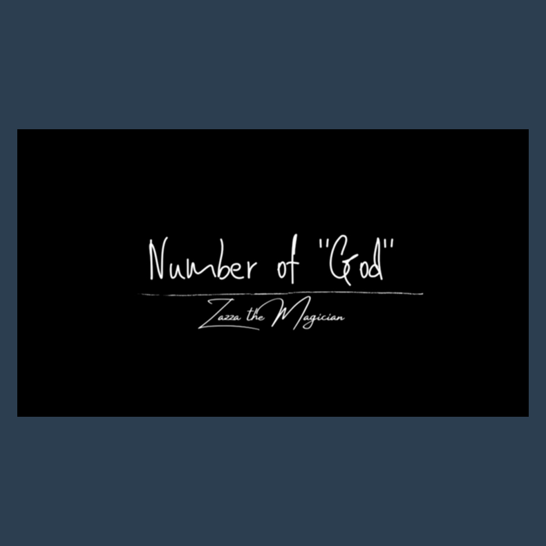 The Number Of "God" by Zazza The Magician video DOWNLOAD