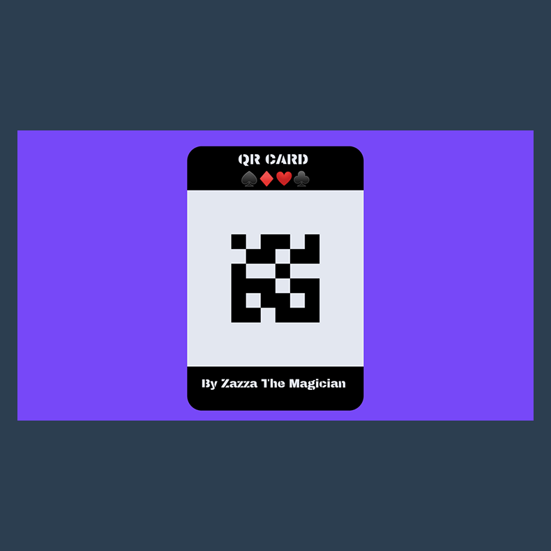 QR CARD By Zazza The Magician Mixed Media DOWNLOAD