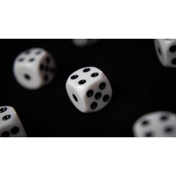 NON GIMMICKED DICE 6 PACK/WHITE by Tony Anverdi