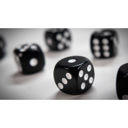 NON GIMMICKED DICE 6 PACK/BLACK by Tony Anverdi