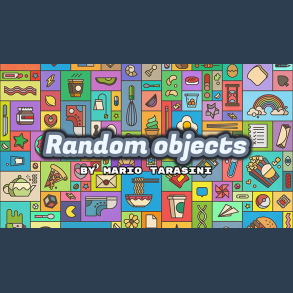Random objects by Mario Tarasini video DOWNLOAD