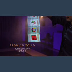 Rubik's Cube 3D Advertising by Henry Evans and Martin Braessas