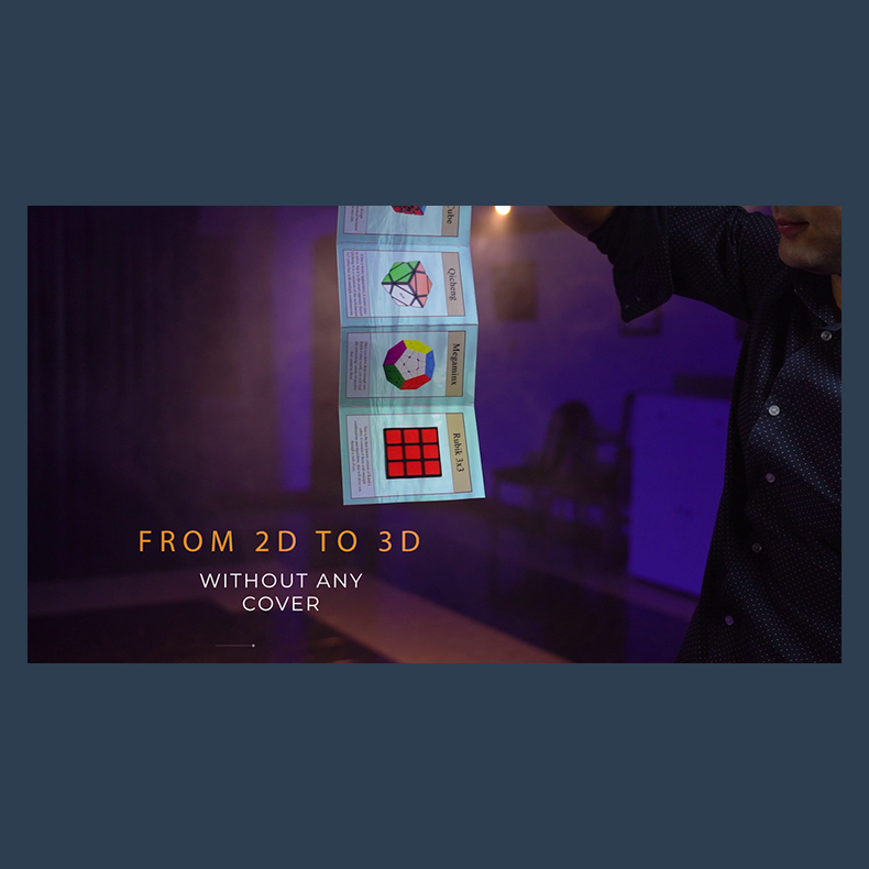Rubik's Cube 3D Advertising by Henry Evans and Martin Braessas