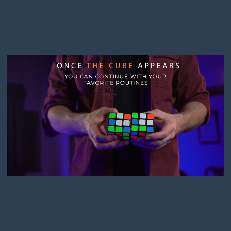 Rubik's Cube 3D Advertising by Henry Evans and Martin Braessas
