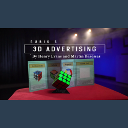 Rubik's Cube 3D Advertising by Henry Evans and Martin Braessas