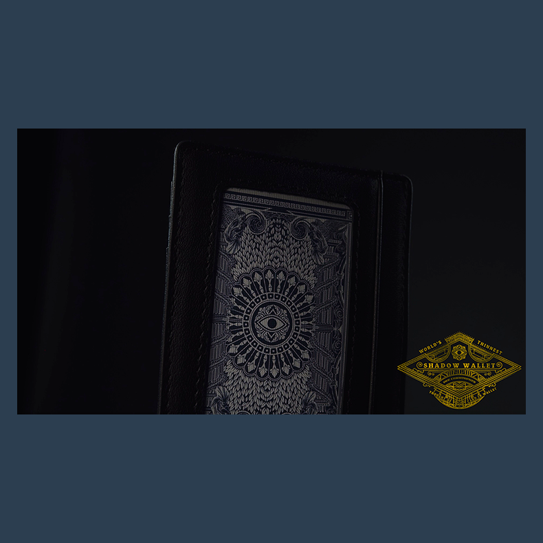 Shadow Wallet Carbon Fiber by Dee Christopher