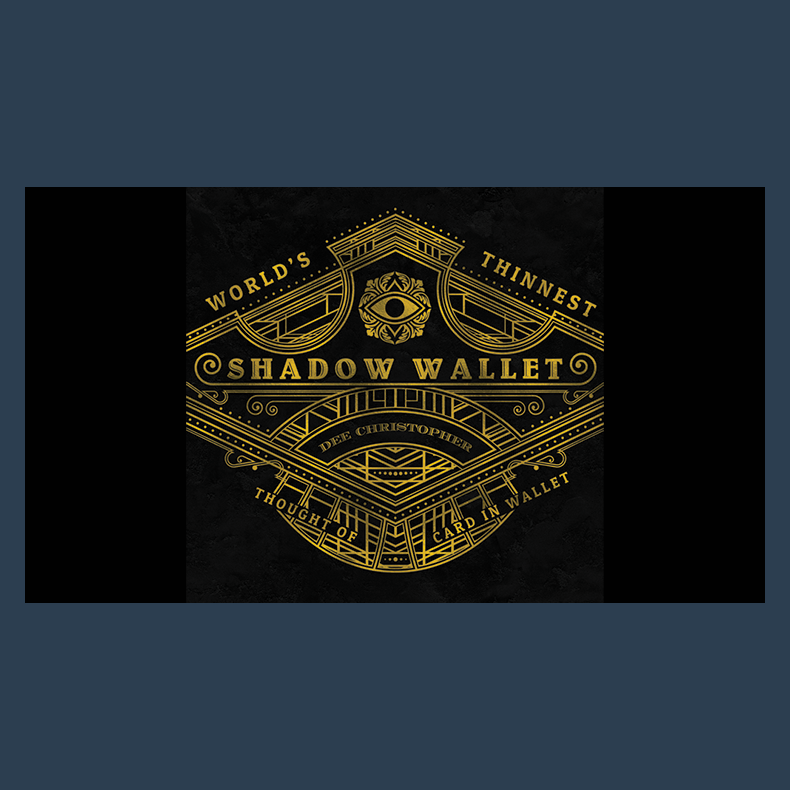 Shadow Wallet Carbon Fiber by Dee Christopher