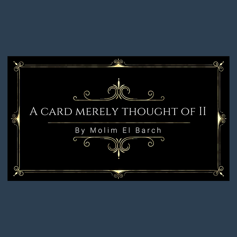 A Card Merely Thought Of II by Molim EL Barch video DOWNLOAD