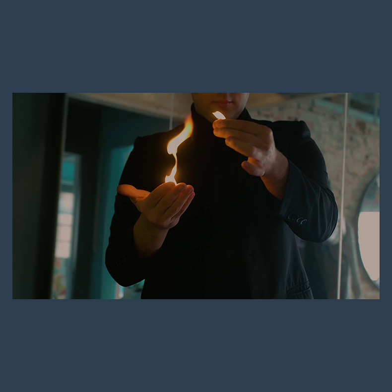 Flame Take (Gimmicks and Online Instructions) by Lukas Hilken And Mysteries - Trick