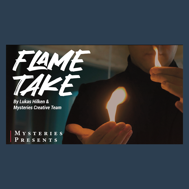 Flame Take (Gimmicks and Online Instructions) by Lukas Hilken And Mysteries - Trick