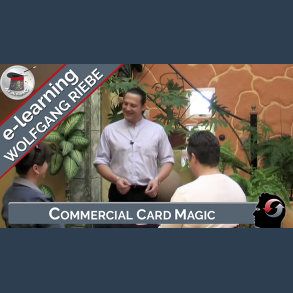 Commercial Card Magic by Wolfgang Riebe video DOWNLOAD