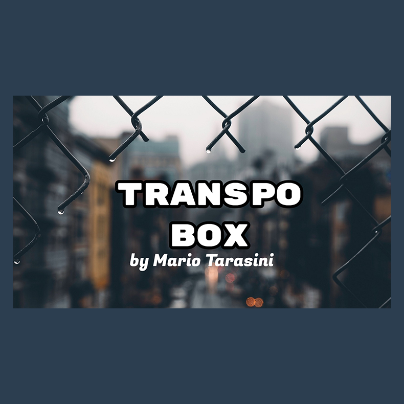 Transpo Box by Mario Tarasini video DOWNLOAD