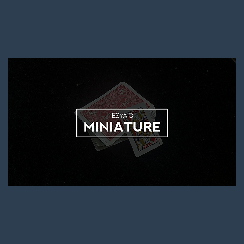 Miniature by Esya G video DOWNLOAD
