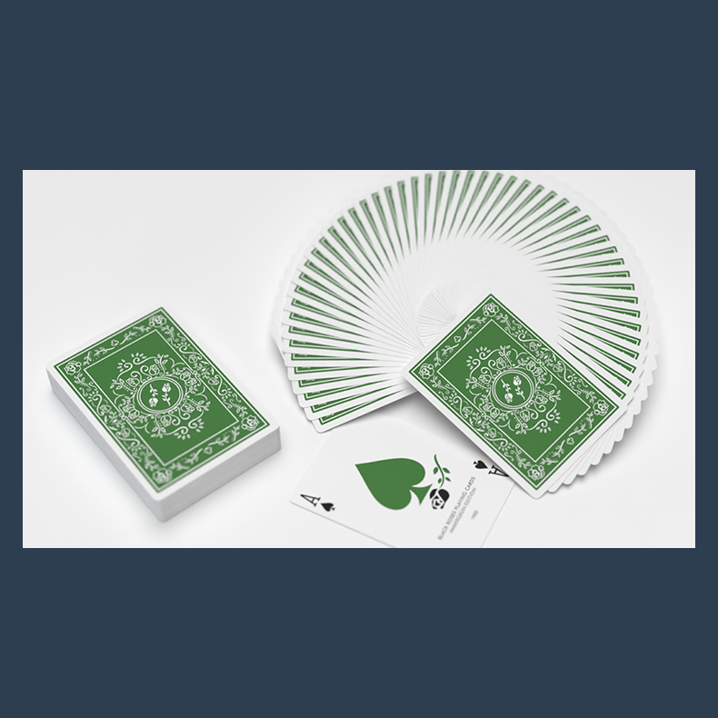 BLACK ROSES IMMERGR�N Playing Cards