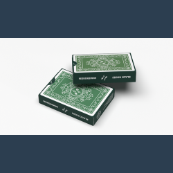 BLACK ROSES IMMERGR�N Playing Cards