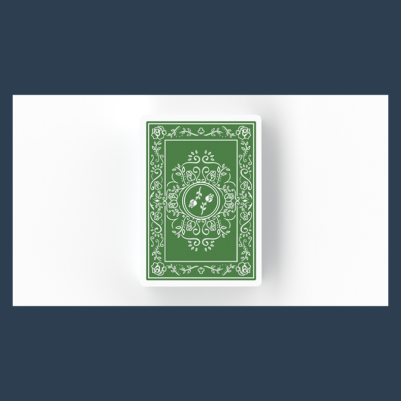 BLACK ROSES IMMERGR�N Playing Cards