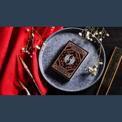 Oriental Memory Black playing Cards