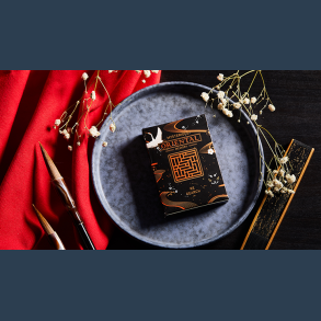 Oriental Memory Black playing Cards