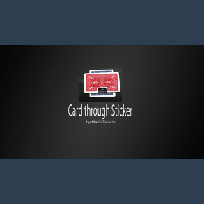 Card through Sticker by Mario Tarasini video DOWNLOAD