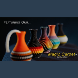 The American Prayer Vase Genie Bottle BLACK MAMBA by Big Guy's Magic