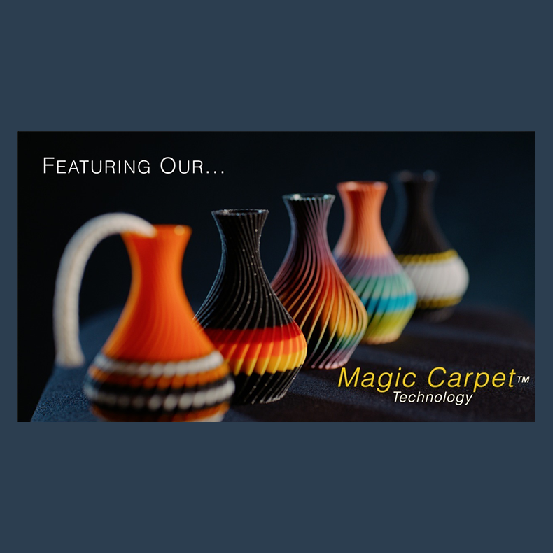 The American Prayer Vase Genie Bottle BLACK MAMBA by Big Guy's Magic