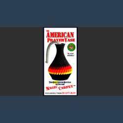 The American Prayer Vase Genie Bottle BLACK MAMBA by Big Guy's Magic