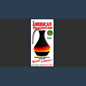 The American Prayer Vase Genie Bottle BLACK MAMBA by Big Guy's Magic
