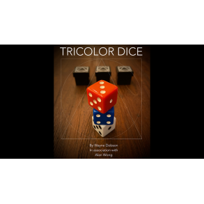 TRICOLOR DICE by Wayne Dobson and Alan Wong