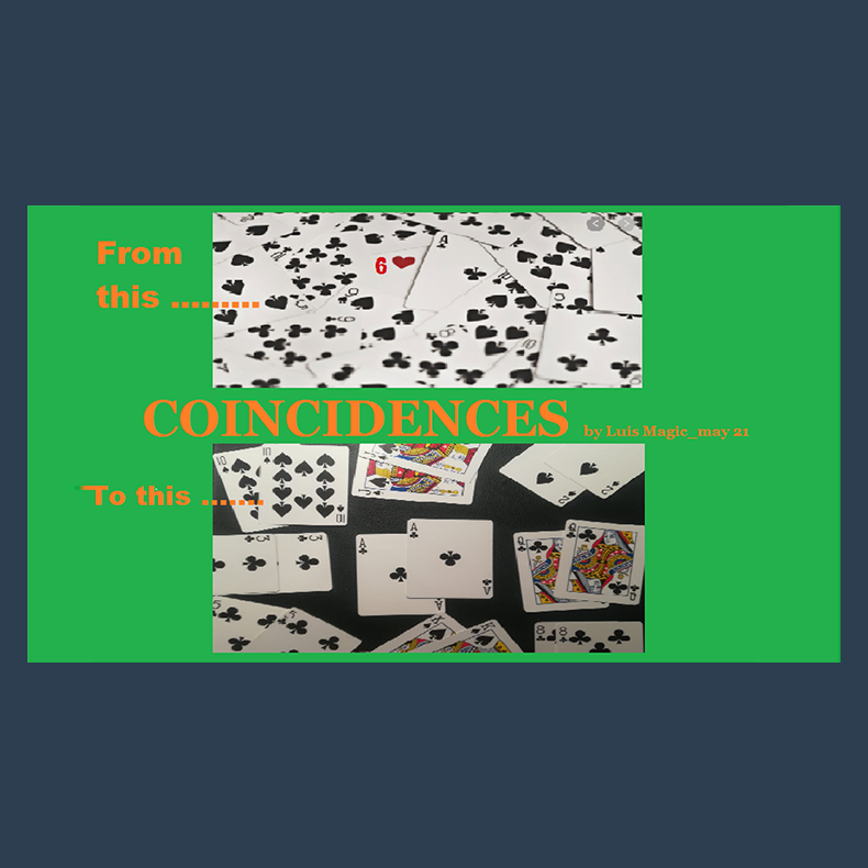 Coincidences by Luis Magic video DOWNLOAD