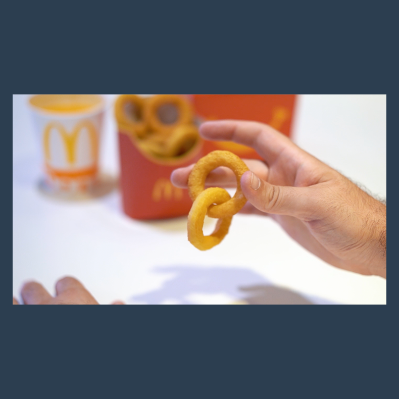 Linking Onion Rings by Julio Montoro