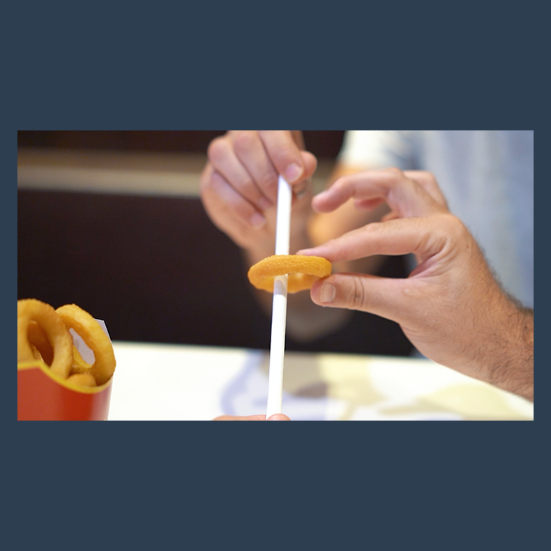 Linking Onion Rings by Julio Montoro