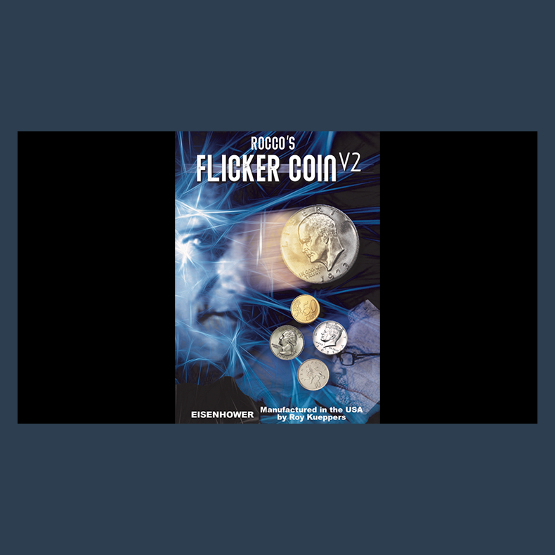 FLICKER COIN V2 (Eisenhower) by Rocco