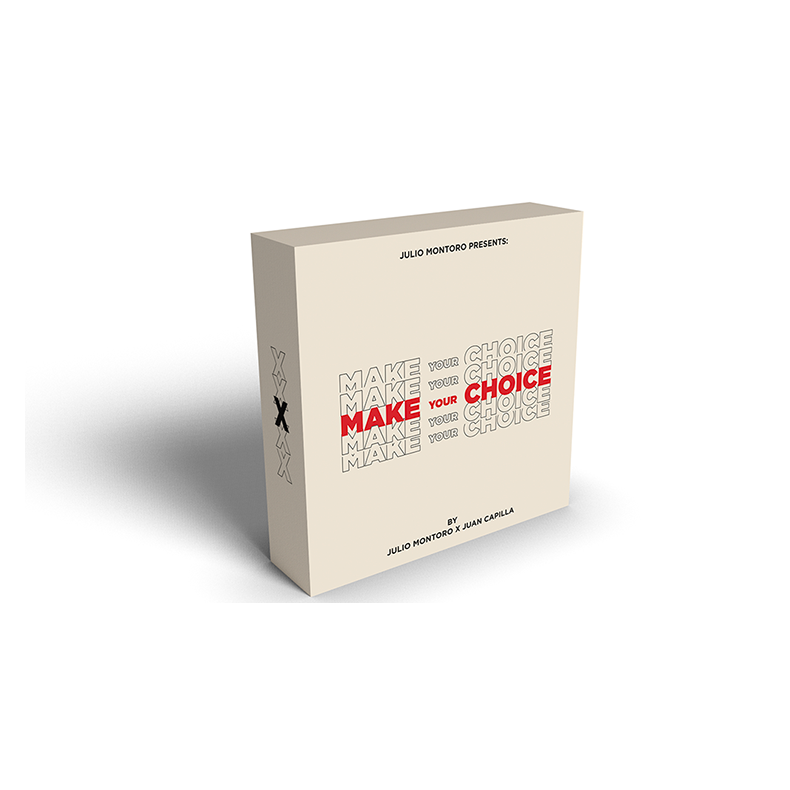 MAKE YOUR CHOICE by Julio Montoro and Juan Capilla