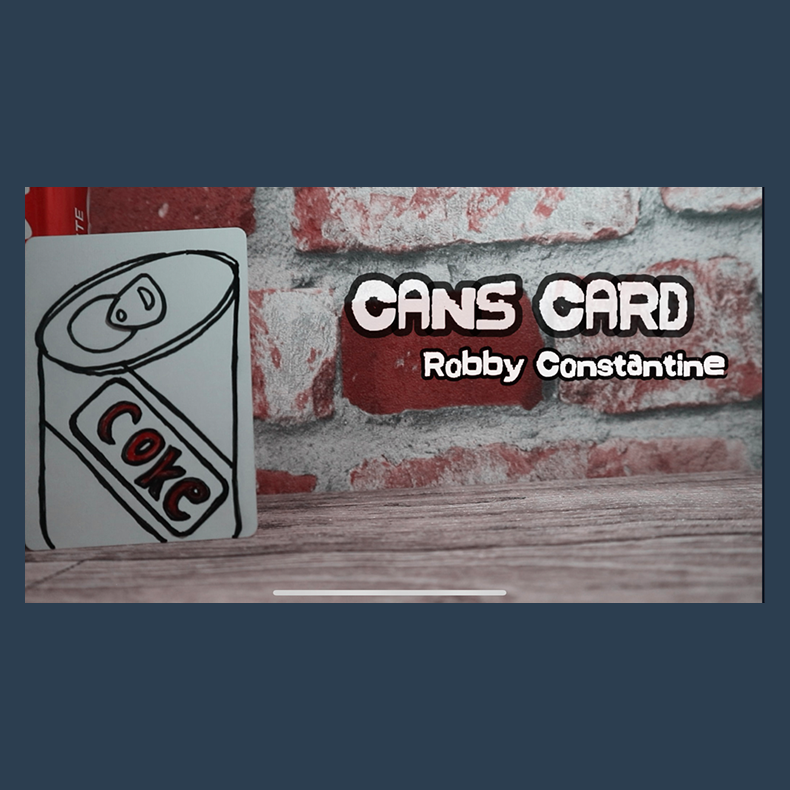 Cans Card by Robby Constantine video DOWNLOAD