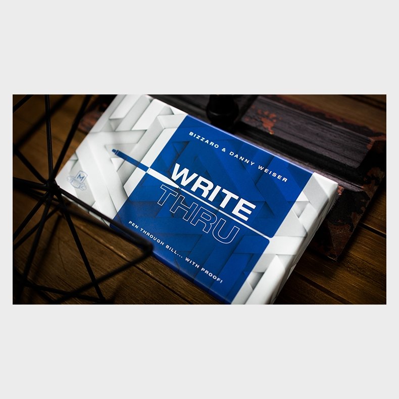 WRITE-THRU by Bizzaro &amp; Danny Weiser