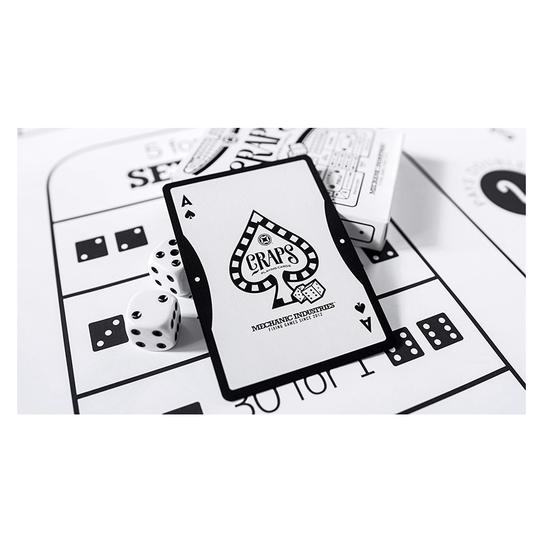 Craps Playing Cards (Gimmicks and Online Instructions) by Mechan