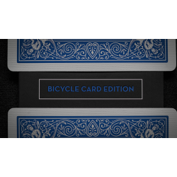 UULTIMATE 3 CARD MONTE (BLUE) by Michael Skinne