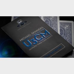 UULTIMATE 3 CARD MONTE (BLUE) by Michael Skinne