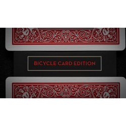 UULTIMATE 3 CARD MONTE (RED) by Michael Skinne