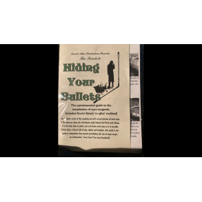 Hiding Your Bullets - installing Rope Magnets by David Alan Magic