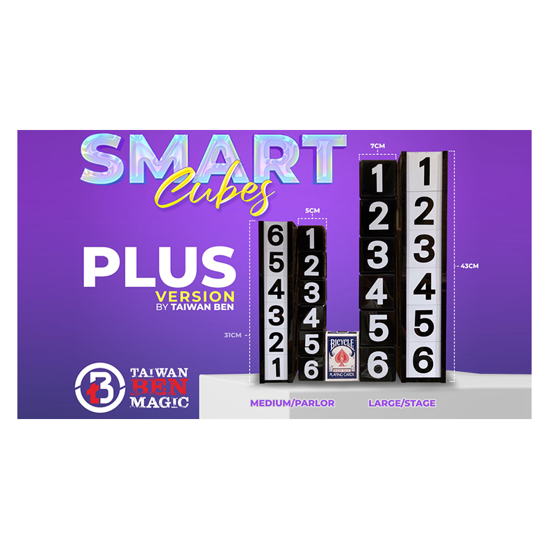 Smart Cubes PLUS (Large/Stage) by Taiwan Ben
