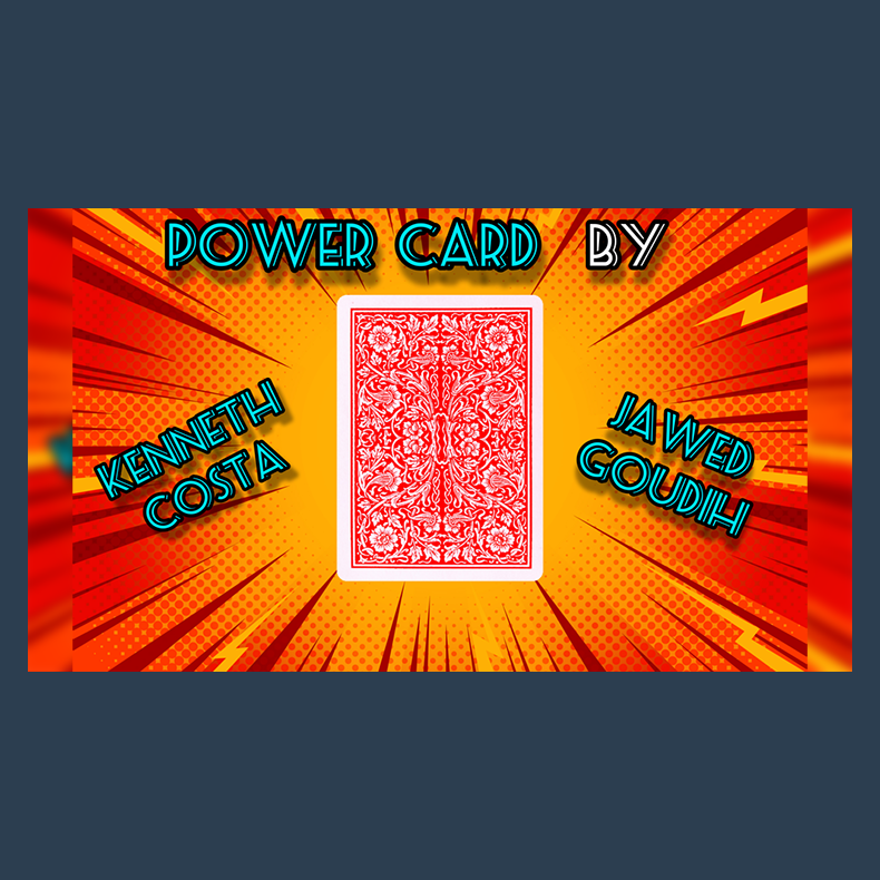 Power Card By Kenneth Costa &amp; Jawed Goudih video DOWNLOAD