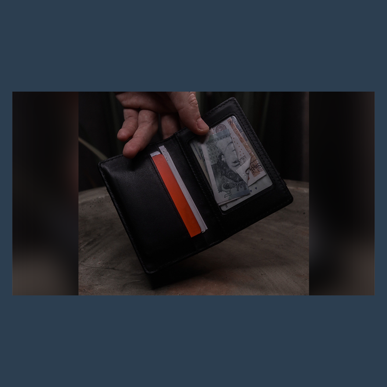 Orphic Business Card Size in Leather by Lewis L� Val and The 1914.