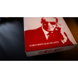 Slydini's Knotted Silks (White / 18 Inch) by Slydini