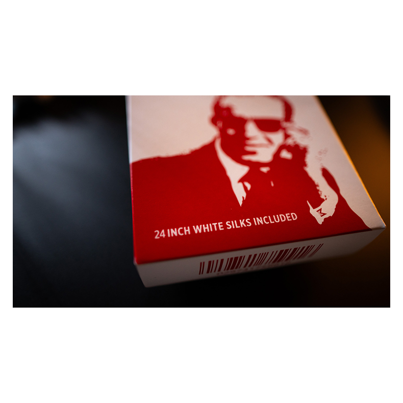 Slydini's Knotted Silks (White / 18 Inch) by Slydini