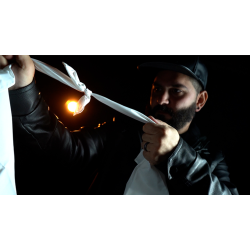 Slydini's Knotted Silks (White / 18 Inch) by Slydini