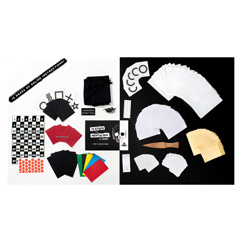 13 Steps To Mentalism Special Edition Set by Corinda