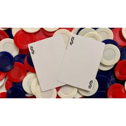 Gilded Blue Bicycle Index Only Playing Cards '