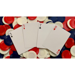 Gilded Blue Bicycle Index Only Playing Cards '