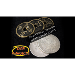 Silver Chinese Coins Set by Lion Miracle
